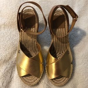 Tory Burch wedge espadrille